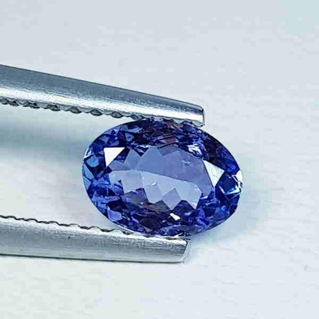 Natural Tanzanite - 0.49 ct: Reserve: Title: Natural Tanzanite - 0.49 ct Color/Clarity: VVS Type: Loosegemstone Carat Weight: 0.49 Size/Dimensions: 6.65 x 4.80 x 2.98 Additional Information: Oval - Tanzania Shipping: