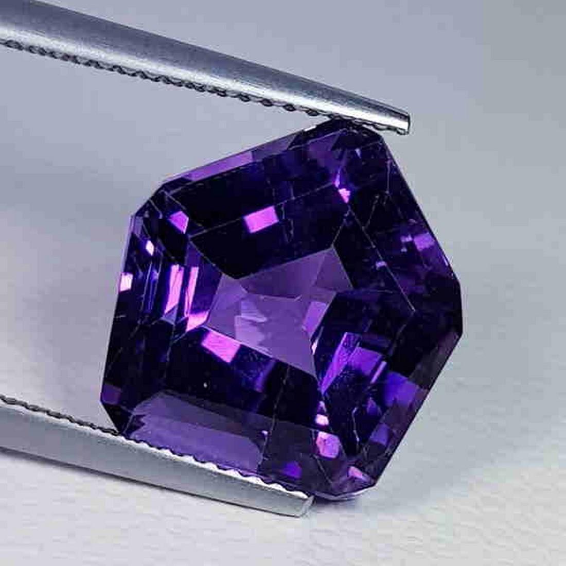 Natural Amethyst Fancy Cut 10.25 ct (1 of 6)