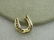 14kt Diamond Horseshoe Necklace Floating Solitaire, - 16
