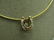 14kt Diamond Horseshoe Necklace Floating Solitaire, - 6
