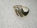 Vintage 14kt Gold Diamond Ring, Sz. 5, Double Row, - 3