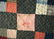 1890's 25-Patch Postage Stamp Antique Quilt - 9