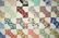 30's Bow Ties Antique Patchwork Quilt Top - 3