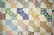 30's Bow Ties Antique Patchwork Quilt Top - 5