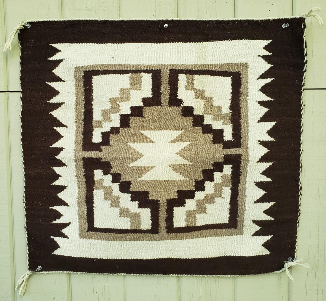 Navajo Two Grey Hills Style Sampler Ca 1950's (1 of 3)