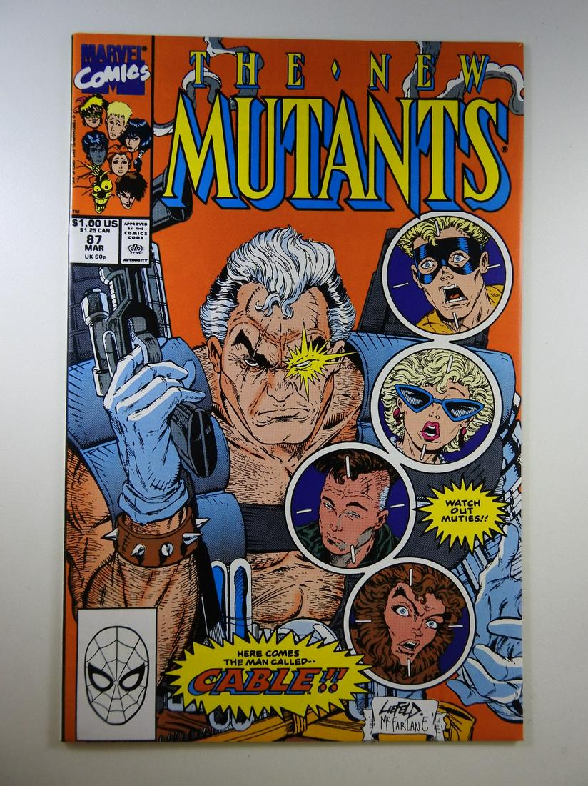 New Mutants #87 1st apperance of Cable (1 of 2)