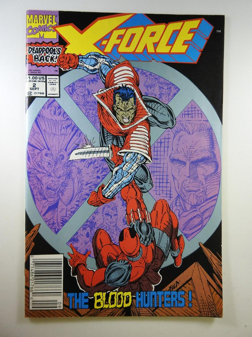 X-Force #2 2nd appearance of Deadpool (1 of 2)
