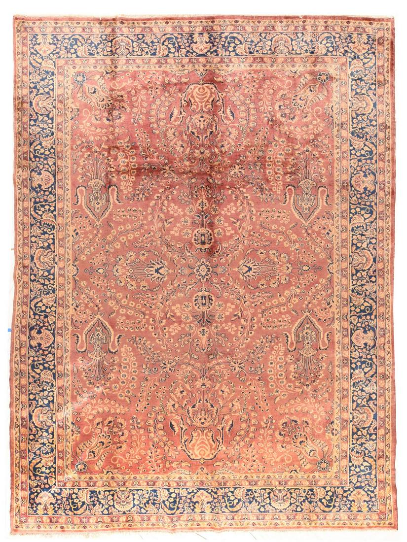 Fine Antique Indo Tabriz Rug (1 of 3)