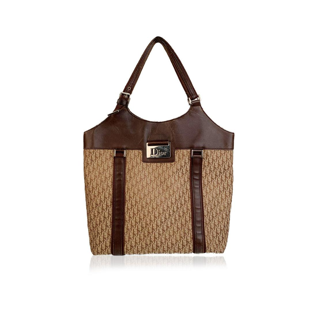 monogram canvas tote