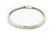 Contemporary White Gold and Diamond Bangle Bracelet - 2