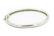 Contemporary White Gold and Diamond Bangle Bracelet - 3