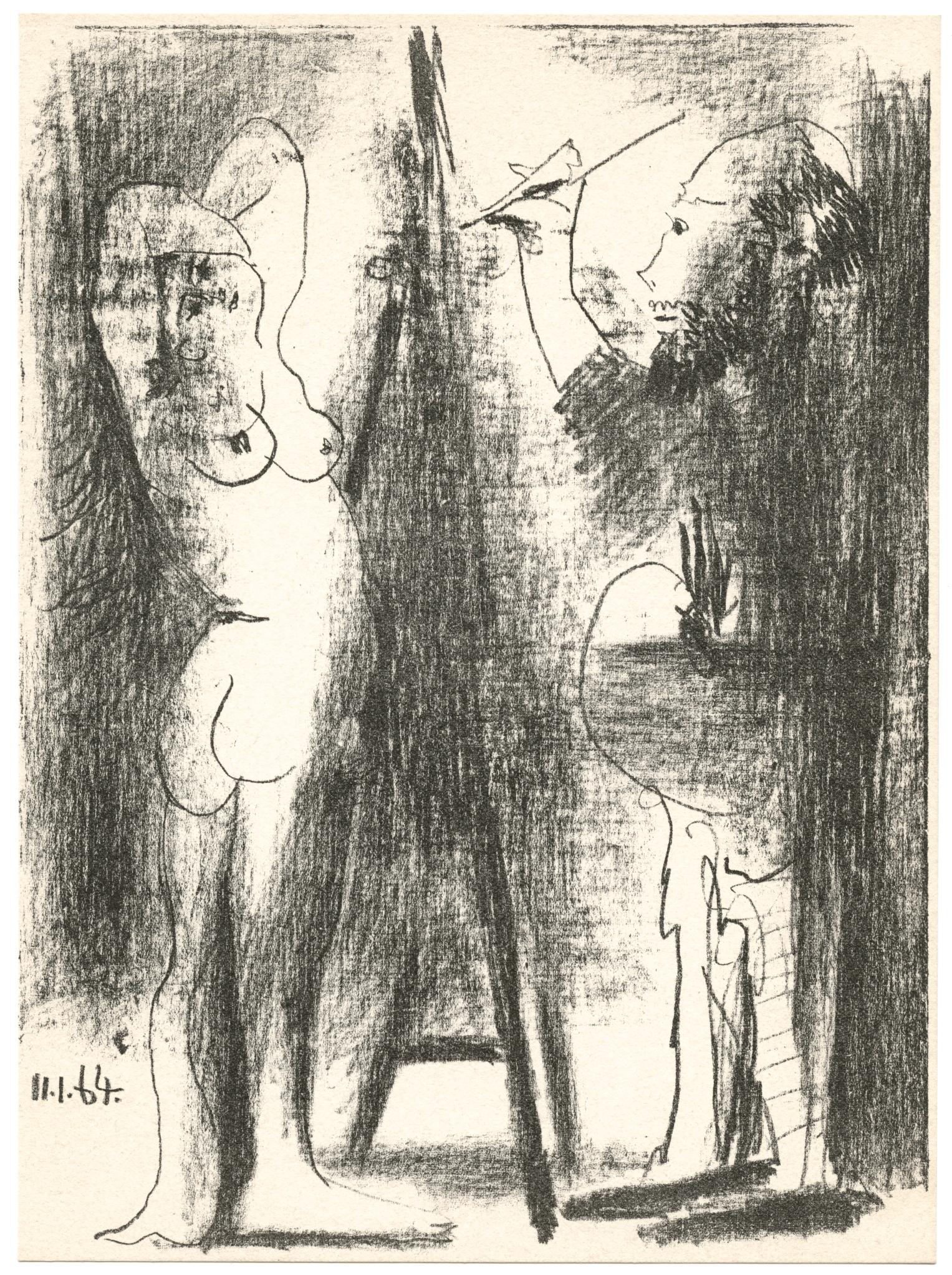 Pablo Picasso "The Artist and his Model II" original (1 of 1)