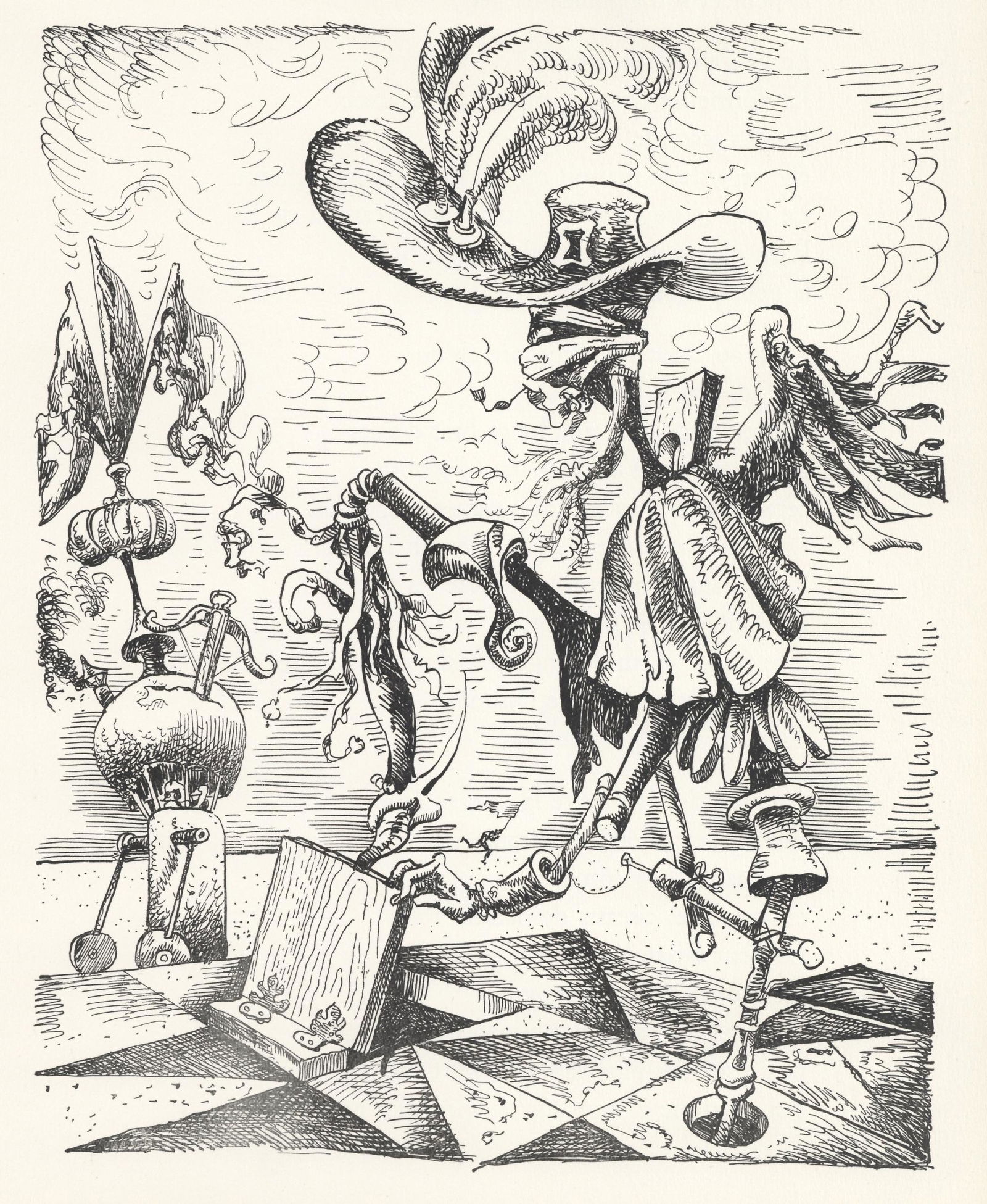 Kurt Seligmann engraving, 1939 (1 of 1)