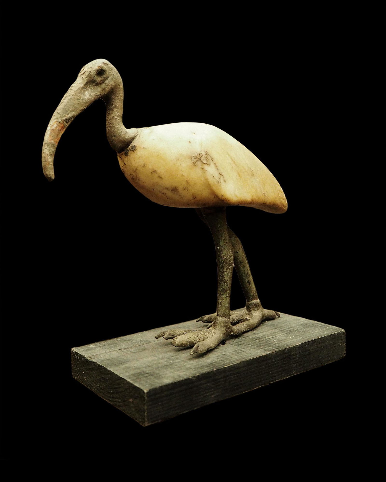 Bronze and marble Ibis (1 of 5)