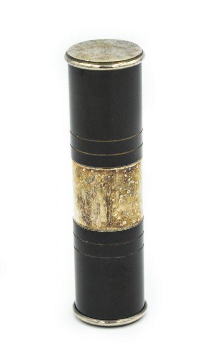 Christofle Sterling Silver Atomizer: Christofle Atomizer; sterling silver end caps; 43.5dwt/67.64g; 3 1/8" Reserve: $24.00 Shipping: Domestic: Free shipping to anywhere within the contiguous U.S. International: Foreign shipping rates are