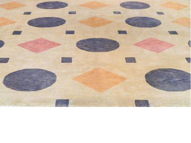 Arts & Craft design hand made rug (1 of 1)