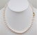 14 kt. Yellow Gold - Top Grade 7x7.5mm Akoya Pearls -
