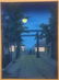 Kobayahshi Kiyochika: Full moon and Torii Gate.