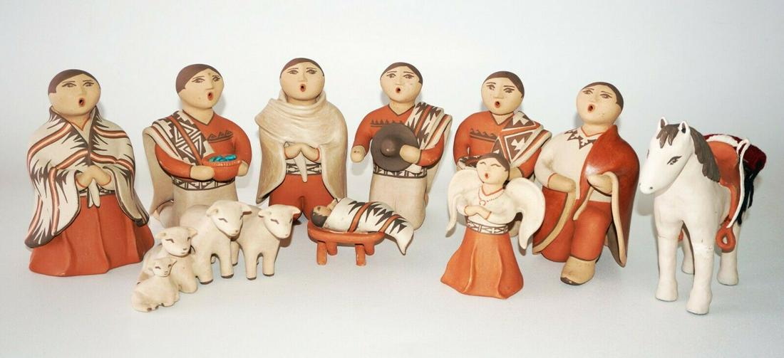 80s Rose Pecos Sun Rhodes Jamez Pueblo Nativity Terra: Used: An item that has been used previously. See the seller’s listing for full details and description of any imperfections. See all condition definitions- opens in a new window or tab. The items of