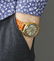 Raketa Vintage Men Wrist Watch / Golden White Vintage - 5