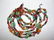 Southwestern Natural Gemstone Motif Triple Strand Bead - 3