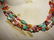 Southwestern Natural Gemstone Motif Triple Strand Bead - 4