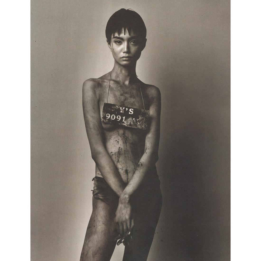 KATSUO HANSAWA - Y's Advertisement: Artist: KATSUO HANSAWA Print Title: Y's Clothing Advertisement Medium: Photo-lithograph Printing Date: 1990s Printed in Switzerland Image Size Approx. 11.5 X 9 inches Reserve: $60.00 Shipping: Domesti