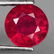 5,89 cts Natural Round Red Ruby - 2