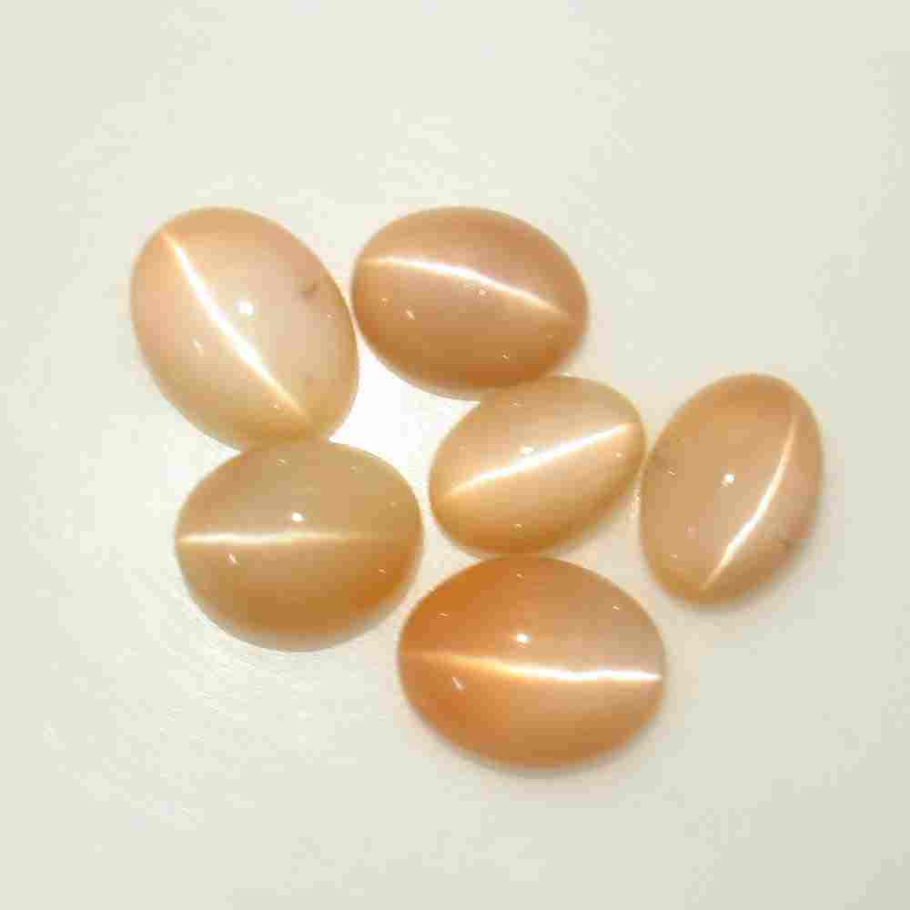 17.80 Ctw Natural 6 Moonstone Nice Oval Necklace Set: Title: 17.80 Ctw Natural 6 Moonstone Nice Oval Necklace Set Stone Clarity: Transparent Gemstones: Moonstone Carat Weights: 17.8 Size/Dimensions:9.7x7.0 to 11.1x8.6 mm / 6 PC's Additional Info:Nice Ova