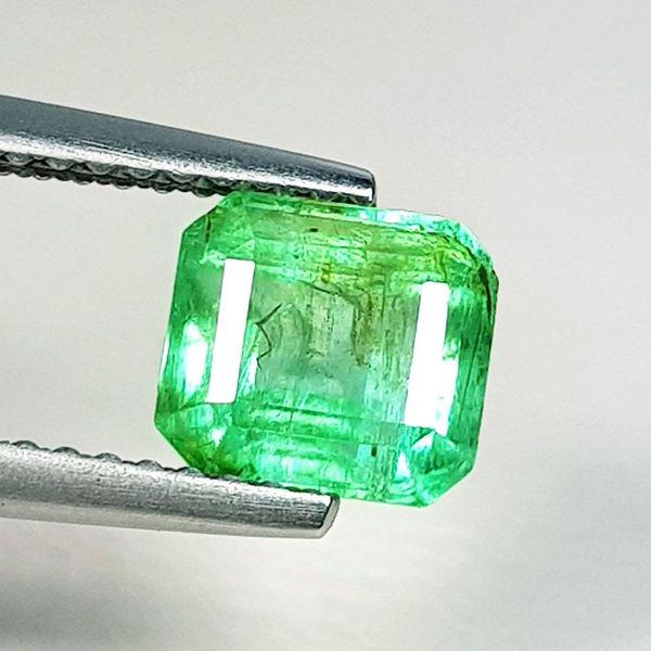 Natural Emerald Square Cut 1.65 ct (1 of 5)