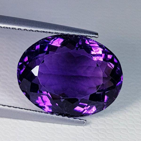 Natural Amethyst Oval Cut 11.35 ct (1 of 6)