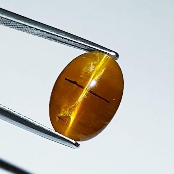 5.99 ct Natural Opal Cat's Eye: No Reserve! Title: 5.99 ct Natural Opal Cat's Eye Color/Clarity: Semi Transparent Gemstones: Loosegemstone Carat Weights: 5.99 Size/Dimensions:13.43 x 9.70 x 7.58 Additional Info:Oval - Africa Shippin