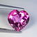 3.81 ct Natural Pink Topaz Heart Cut