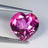 3.81 ct Natural Pink Topaz Heart Cut - 5