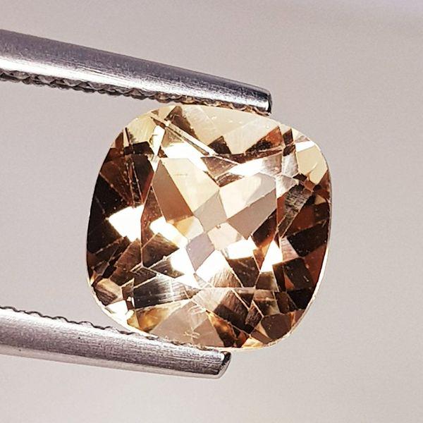 2.75 ct Natural Champagne Topaz Cushion Cut (1 of 5)