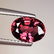 Natural Rhodolite Garnet Oval Cut 2.31 ct - 3