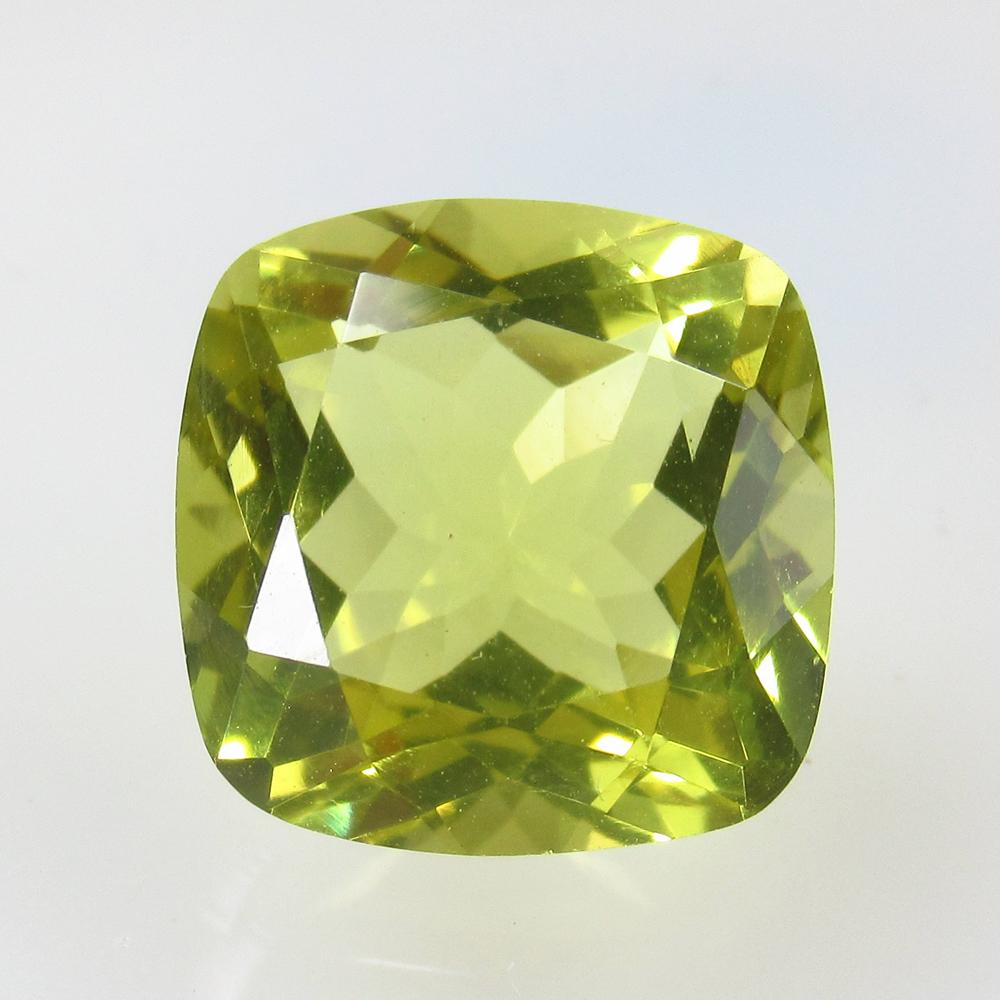 6.48 Ct Natural Lemon Quartz Cushion Cut: No Reserve! Title: 6.48 Ct Natural Lemon Quartz Cushion Cut Stone Clarity: VVS Gemstones: Natural Lemon Quartz Carat Weights: 6.48 Size/Dimensions:12.00 x 12.00 x 7.50 mm Additional Info:Good Luster /