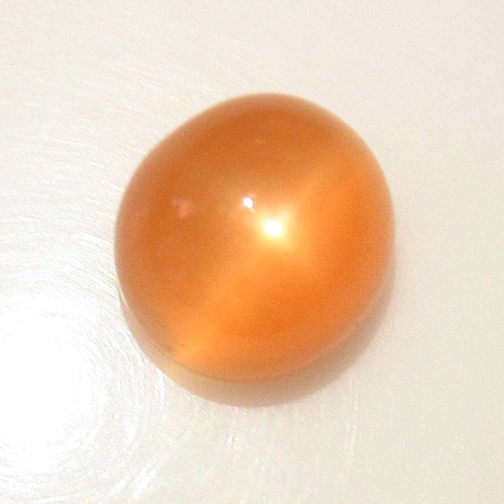 8.61 Ct Natural Moonstone Oval Cab: No Reserve! Title: 8.61 Ct Natural Moonstone Oval Cab Stone Clarity: Transparent Gemstones: Natural Moonstone Carat Weights: 8.61 Size/Dimensions:12.00 x 11.10 x 8.90 mm Additional Info:Nice Oval Cabo