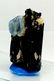 14 Grams Lovely Blue Aquamarine On Black Tourmaline - 5