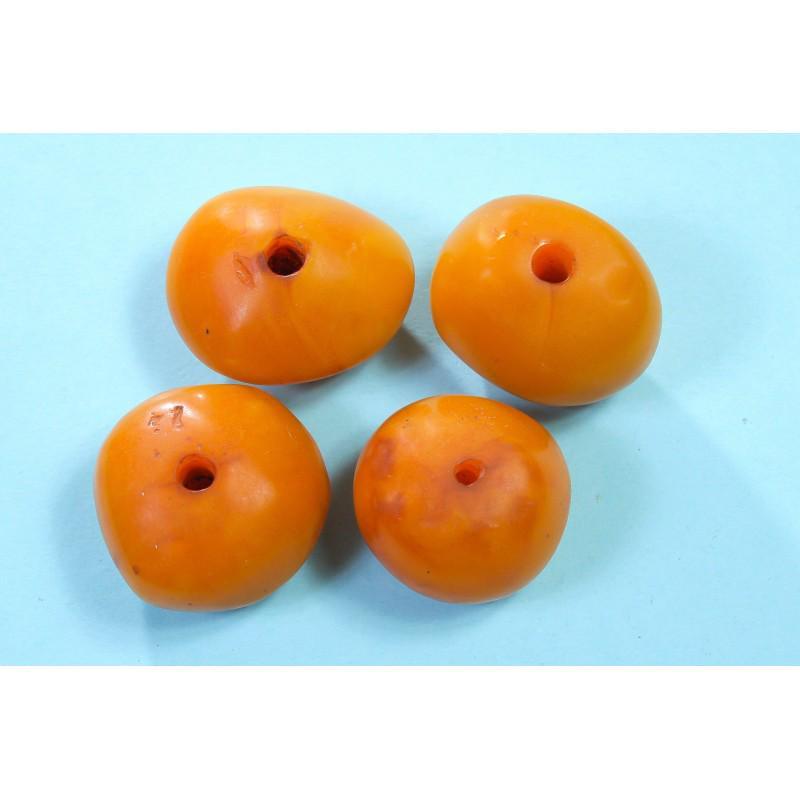 151 g. Vintage butterscotch beads amber art deco berber (1 of 10)