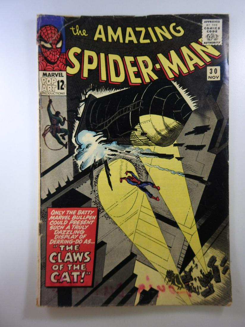Amazing Spider-Man #30 1st Appearance of the Cat (1 of 2)