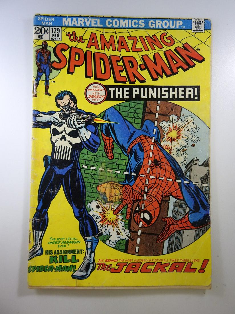 Amazing Spider-Man #129 1st Appearance of the Punisher (1 of 2)