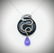 Necklace & Snake Pendant w Nuumite, Pink Amethyst, CZs