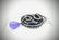 Necklace & Snake Pendant w Nuumite, Pink Amethyst, CZs - 2