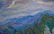 Oil painting Mountain landscape - 2