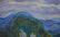 Oil painting Mountain landscape - 3