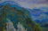 Oil painting Mountain landscape - 9