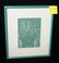 1957 White Ink Painting Hawaiian Woman Madge Tennent - 2
