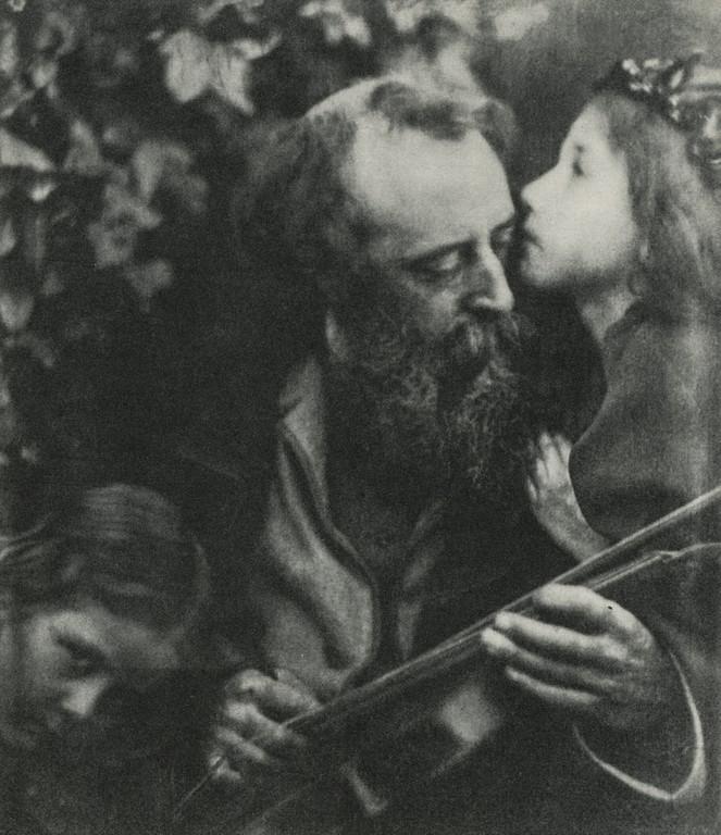 Julia Margaret Cameron- The Kiss of Peace, 1867 (1 of 1)