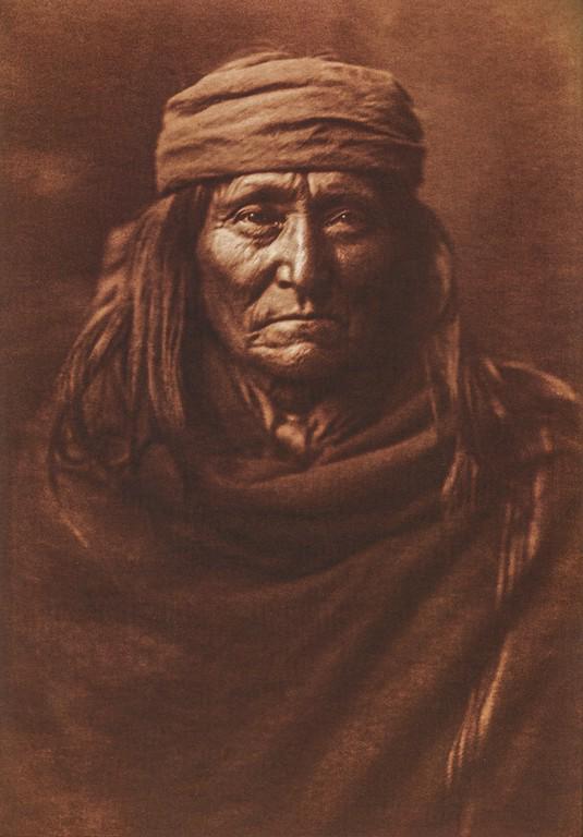 Edward Curtis- Eskadi, Apache, 1907 (1 of 1)